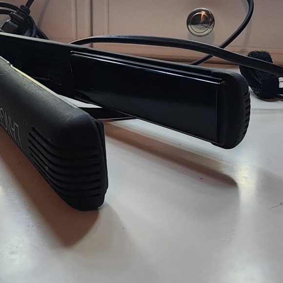 L'ANGE Aplatir Ceramic Flat Iron Hair Straightener Adjustable Temp . Black - Picture 4 of 4